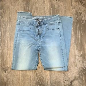 Super soft AE light blue jeggings